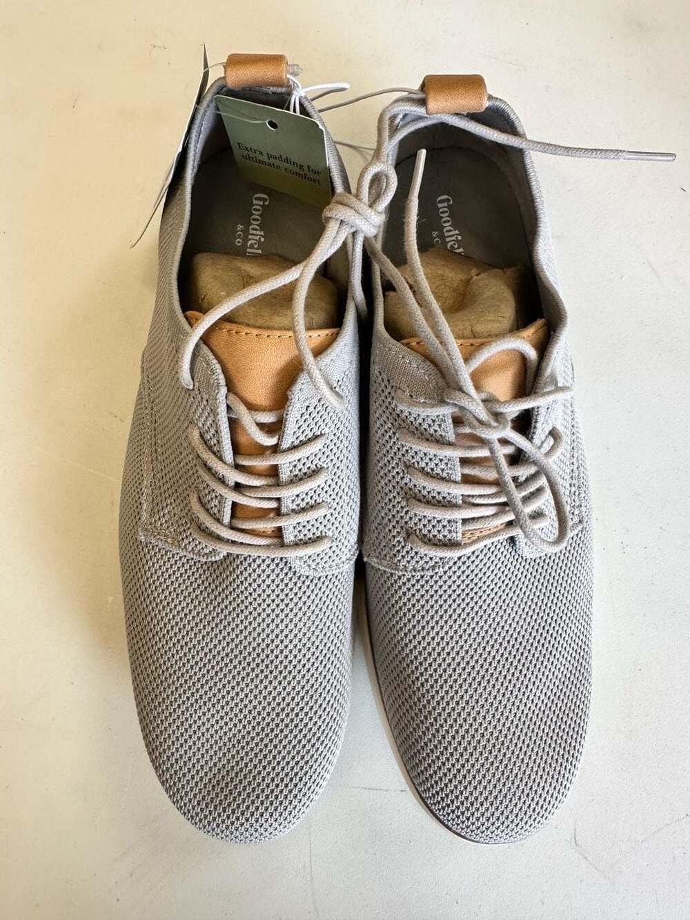 Goodfellow & Co Casual Knit Dress Shoes Size 7 Gray